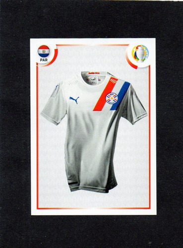 Copa America 2021. Figurita N° Par26 Camiseta De Paraguay!!!