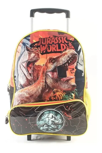 Mochila Carro 16 Escuela Jurassic World 40cm Dinosaurios | Envío gratis