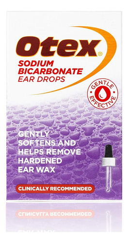 Gotas De Bicarbonato De Sodio Otex 10ml Para Cerumen