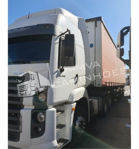 Imagem 3 de 11 de Caminhão Volkswagen 25-390 - 6x2 T Teto Alto