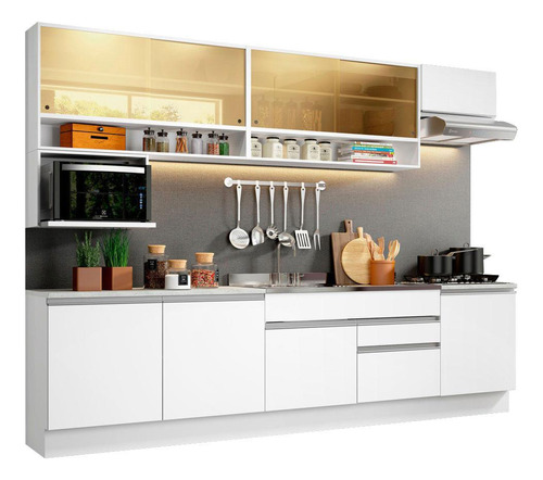 Mueble De Cocina Integral 300 Cm Verona Madesa 01