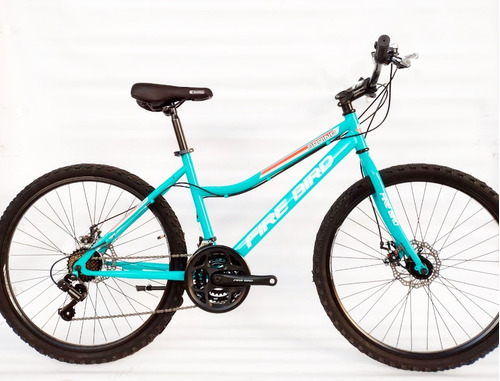 Imagen 1 de 2 de Bicicleta Mtb Fire Bird Spring Dama Rodado 26 Celeste