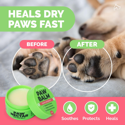 Bálsamo Para Patas De Perro Paw Nectar Cura, Repara Y R