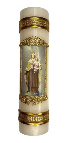 Vela Virgen María Carmelita Carmelitas Cirio Vela De La Virg