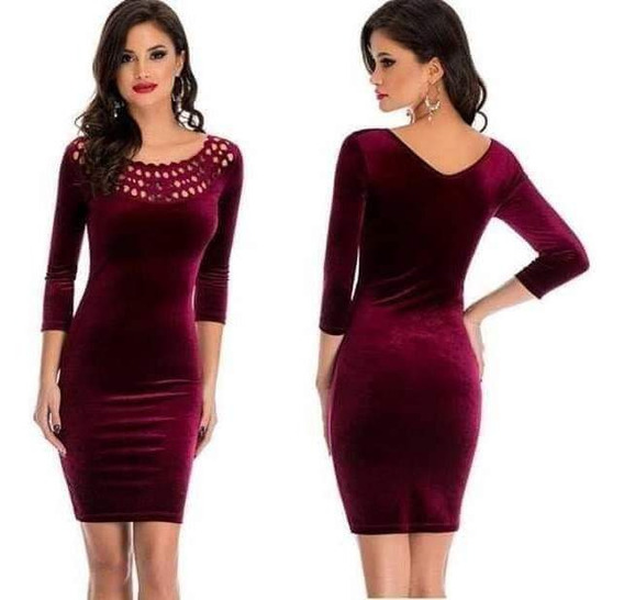 Vestido Fiesta Promocion Color Vino Ropa | MercadoLibre 📦 Vestido Fiesta Promocion Color Vino Ropa | MercadoLibre 📦