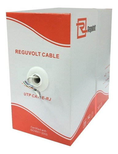 Cable Reguvolt Utp 5e Bobina 305m Interior Camara Red Balun