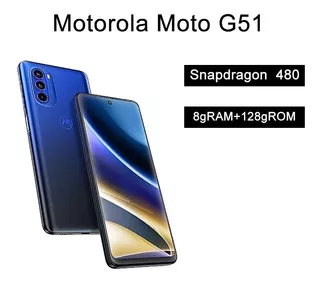Motorola G51 Moto G51 Snapdragon 480plus 6.8 Pulgadas 8+128g