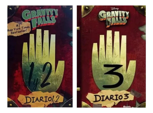 Diario 1 Y 2 + Diario 3 - Gravity Falls