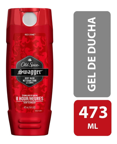 Imagen 1 de 5 de Jabon Liquido Body Wash Old Spice Swagger 473ml