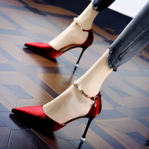 Zapatos De Tacón Para Dama Moda Plataforma Mujer Fiesta Boda