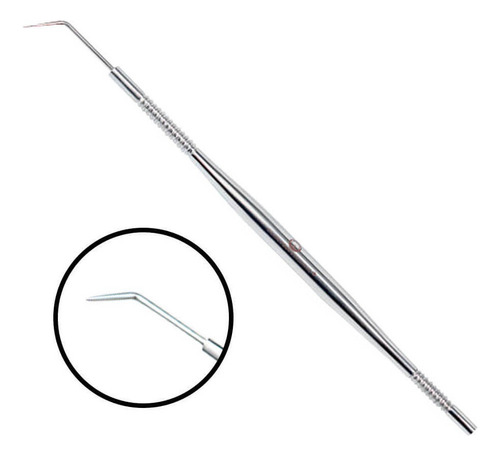 Isolador Lash Lifting Extensão Cilios Inox Dlux Prata