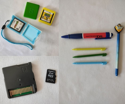 Imagen 9 de 10 de Kit Nintendo Ds Lite + Juegos + Accesorios - Ver Descripción
