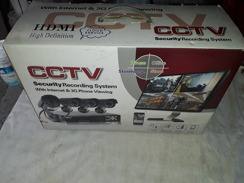 Kit Dvr Con 3 Camaras De Seguridad 0km