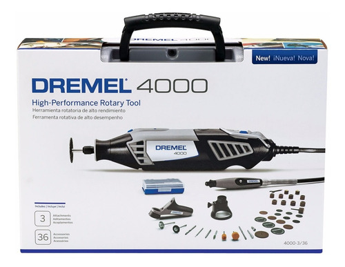 Minitorno Dremel Minitorno 4000-4/36 175W 220V 50Hz/60Hz