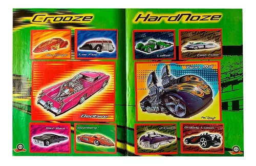 Panini Sticker Hot Wheels Mega Race 2005 Empty Album Spanish