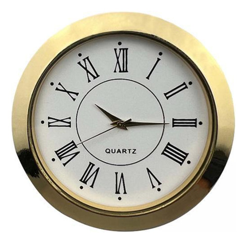 Para 2 Reloj En Miniatura Con Inserción De Reloj Dorado