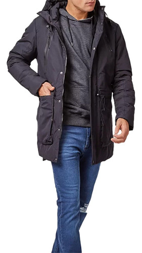 Campera Hombre Abrigada E Impermeable Parka Termica Briganti