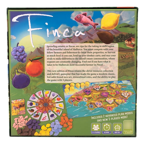 Juego De Mesa Finca: Juego De Estrategia De Entrega Y Gestió