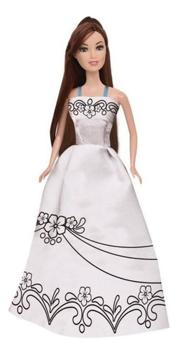 Muñeca Para Colorear Y Lavar Regalo Niña