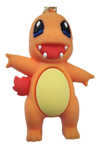 Padrisimo Llavero De Pokemon Charmander 5cm Alto