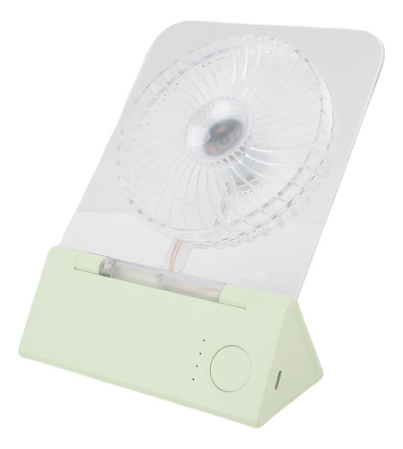Ventilador De Escritorio Con Agua, Transparente, Montado En