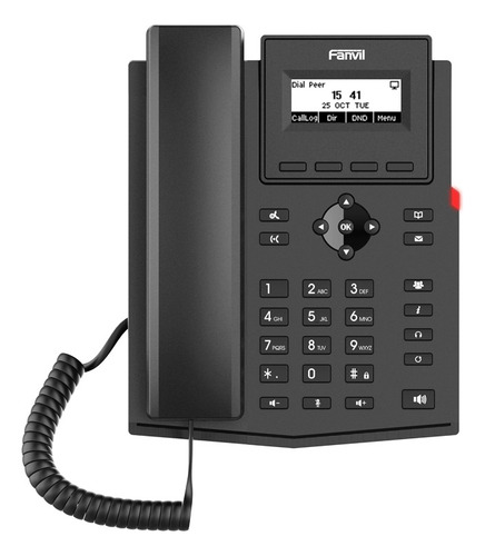 Imagen 1 de 3 de Fanvil X301p Teléfono Ip Entry Level