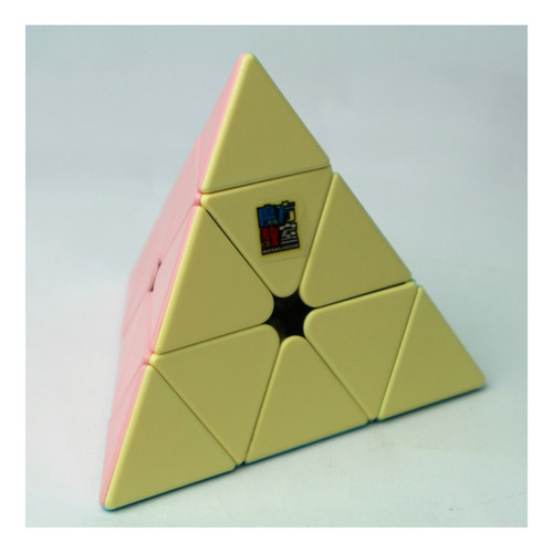 Cubo Rubik Piramide  Rotación Rápida Xll Mofang Pastel