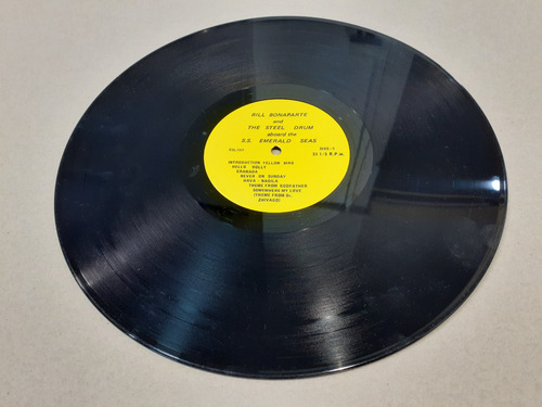 Bill Bonaparte And The Steel Drum - Lp Vinilo 1979 Usa Nm (Usado)