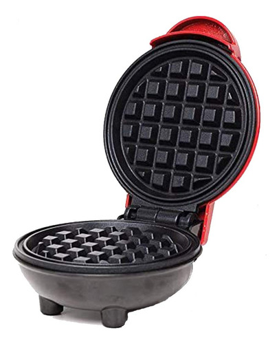 Mini Waffle Maker Máquina De Parrilla Eléctrica Portátil Par