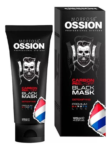 Mascarilla Facial Ossion. Black Mask