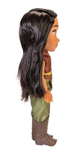 Muñeca Raya Último Dragón 38cm Gigante Original Disney Store