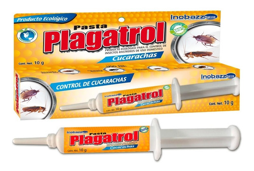Plagatrol Pasta Control De Cucarachas Ecológico