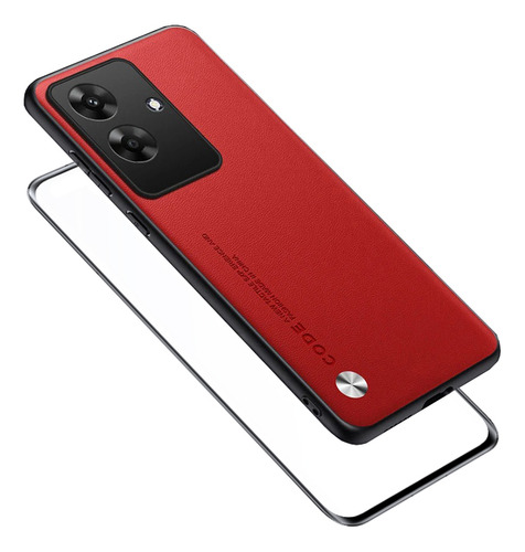 //funda Para Realme Note 60 C61 C63 Cáscara De Piel Simple+mic/