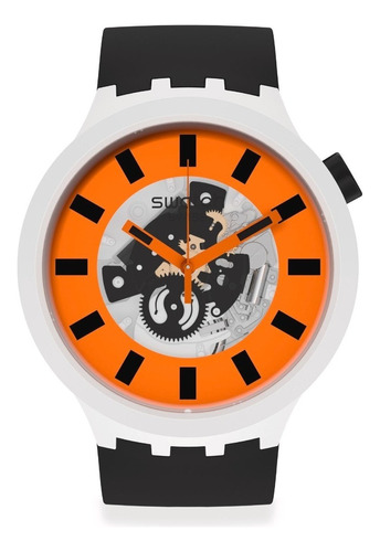 Reloj Swatch Big Bold Bioceramic Next Standard Correa Negro