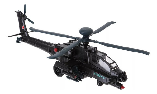 An Helicóptero Militar Cañonero Ah-64d 1:64 Modificación