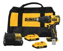 Comprar Taladro percutor atornillador inalámbrico de 13mm DeWalt DCD709D2 20V + 2 baterías de 2Ah + accesorio con bolsa 20V