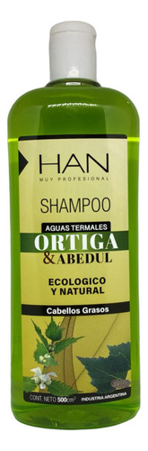 Han Shampoo Termal Ortiga Y Abedul Cabellos Grasos X 500