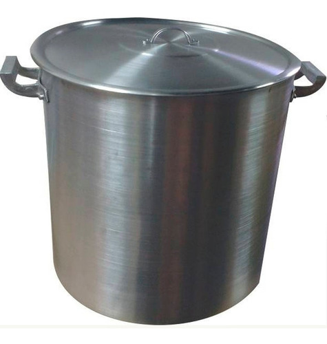 Olla Gastronomica Nº34 De Aluminio 30 Litros Reforzada