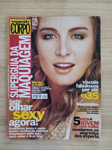 Revista Especial Maquiagem Corpo A Corpo Angélica 