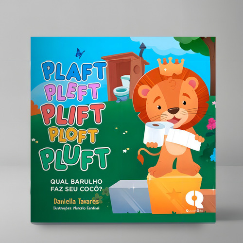 Plaft Pleft Plift Ploft Pluft: Que Barulho Faz O Seu Cocô?, De Tavares, Daniela. Editorial Quase Oito, Capa Mole Em