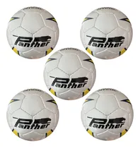 Comprar Pack X5 Pelota Fútbol Futsal Panther Premium Blanco