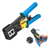 Comprar Alicate De Crimpar Crimpador Rj45 Rj11 Rede Conector Vazado