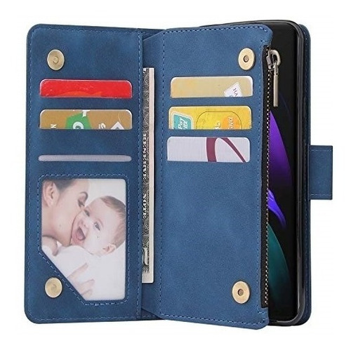 Imagen 3 de 6 de Lbyzcase Funda Teléfono Galaxy Z Fold 2 5g (2020), Funda Z Z