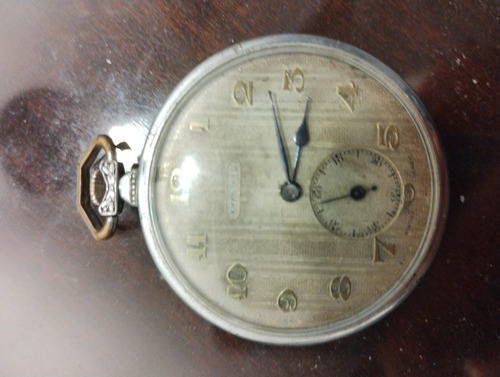 Antiguo Reloj De Bolsillo Marca Condal No Arranca ( Sucio ) (Usado)