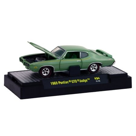 M2 Machines - Detroit Muscle - 1969 Pontiac Gto Judge - 1/64