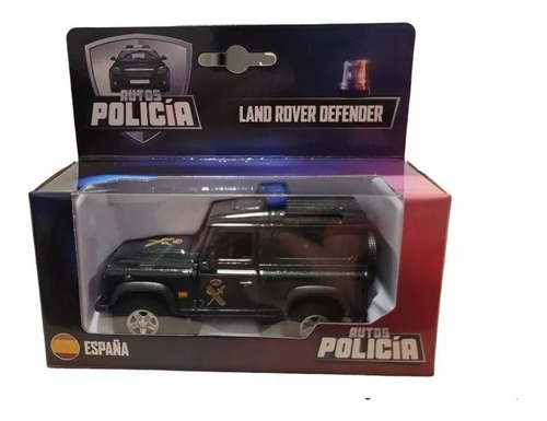 Colección Autos Policía España Land Rover Defender Esc 1:36