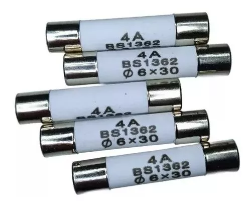 Fusible de microondas: 20 amperios 125-250 V máx. Fusibles de repuesto de  vidrio de soplado lento de 0.236 x 1.181 in para modelos
