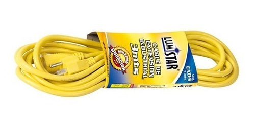 Extension Cable Industrial 15mts Con 3 Tomas Lumistar