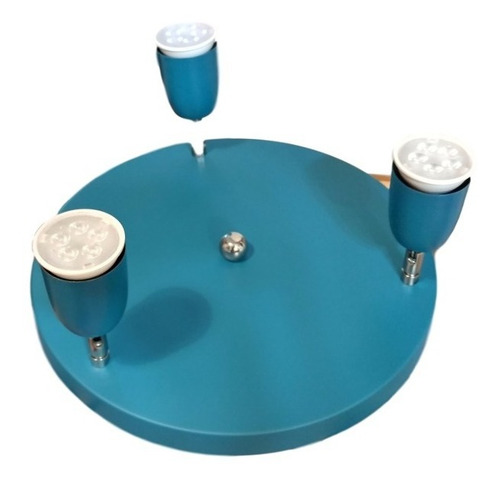 Plafon Para Niñas Niños De Techo 3 Luces Led Gu10 Incluidas