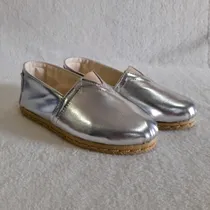 Comprar Alpargatas Brillos Pu De 1era Para Vestir Bien Simil Yute